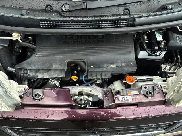 タント カスタムRS ターボ 電動スライドドア 禁煙車 スマートキー HIDヘッド 純正15インチアルミ オートエアコン CD 電動格納ミラー(50枚目)