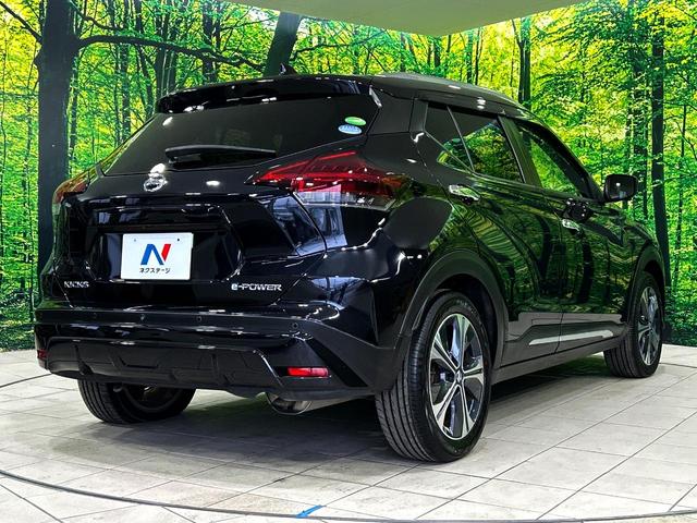 キックス X ツートーンインテリアエディション プロパイロット 純正9インチナビ 全周囲カメラ エマージェンシーブレーキ デジタルインナーミラー シートヒーター 禁煙車 LEDヘッド ルーフレール ETC 純正17インチアルミ(17枚目)