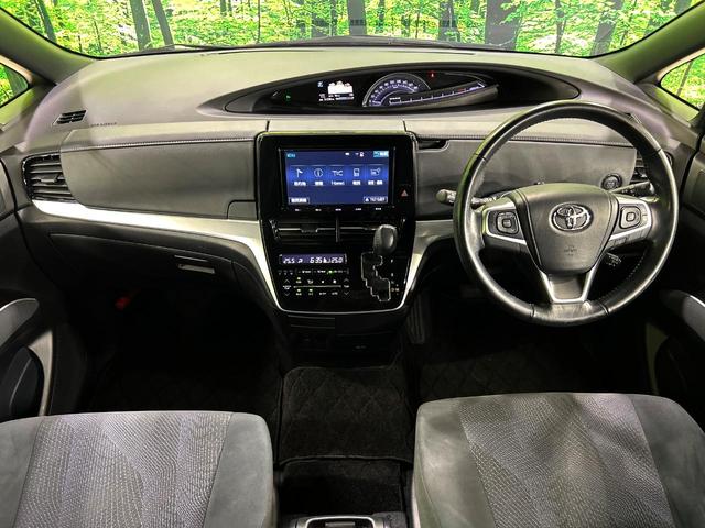 エスティマ アエラス　両側電動ドア　バックカメラ　衝突被害軽減システム　禁煙車　電動リアゲート　ドラレコ　コーナーセンサー　スマートキー　ＬＥＤヘッド　ビルトインＥＴＣ　クルコン　純正１７インチアルミ（2枚目）