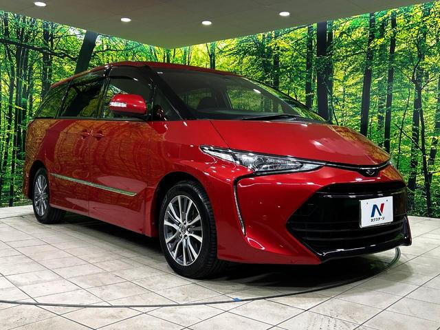 エスティマ アエラス　両側電動ドア　バックカメラ　衝突被害軽減システム　禁煙車　電動リアゲート　ドラレコ　コーナーセンサー　スマートキー　ＬＥＤヘッド　ビルトインＥＴＣ　クルコン　純正１７インチアルミ（17枚目）