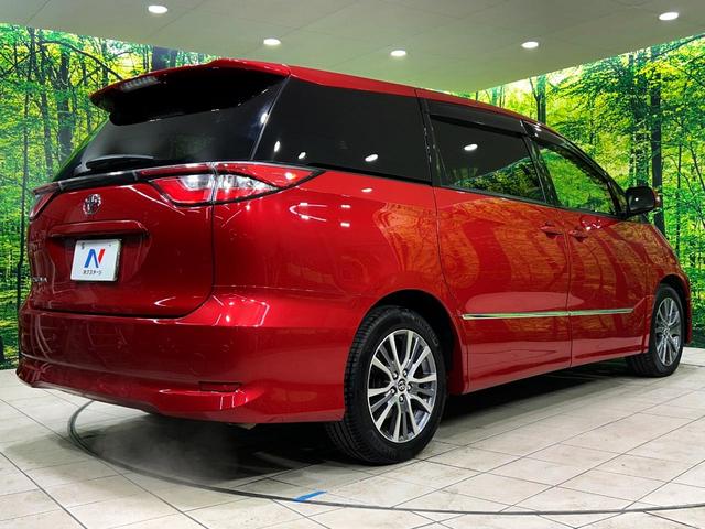 エスティマ アエラス　両側電動ドア　バックカメラ　衝突被害軽減システム　禁煙車　電動リアゲート　ドラレコ　コーナーセンサー　スマートキー　ＬＥＤヘッド　ビルトインＥＴＣ　クルコン　純正１７インチアルミ（18枚目）