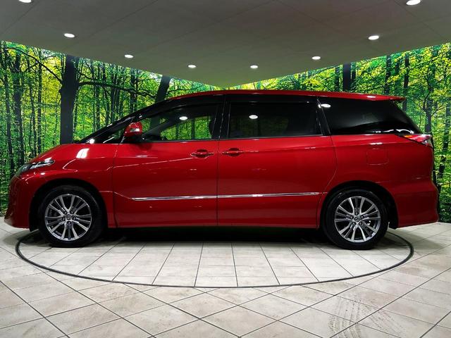 エスティマ アエラス　両側電動ドア　バックカメラ　衝突被害軽減システム　禁煙車　電動リアゲート　ドラレコ　コーナーセンサー　スマートキー　ＬＥＤヘッド　ビルトインＥＴＣ　クルコン　純正１７インチアルミ（25枚目）