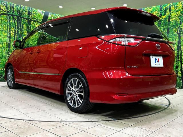 エスティマ アエラス　両側電動ドア　バックカメラ　衝突被害軽減システム　禁煙車　電動リアゲート　ドラレコ　コーナーセンサー　スマートキー　ＬＥＤヘッド　ビルトインＥＴＣ　クルコン　純正１７インチアルミ（26枚目）