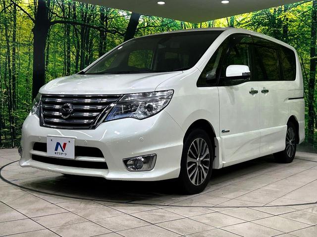 セレナ ハイウェイスター　Ｖセレ＋セーフティＩＩ　ＳＨＶ　両側電動ドア　純正ＳＤナビ　後席モニター　全周囲カメラ　衝突被害軽減システム　禁煙車　コーナーセンサー　スマートキー　ＬＥＤヘッド　ビルトインＥＴＣ　クルコン　純正１６インチアルミ　車線逸脱警報（63枚目）