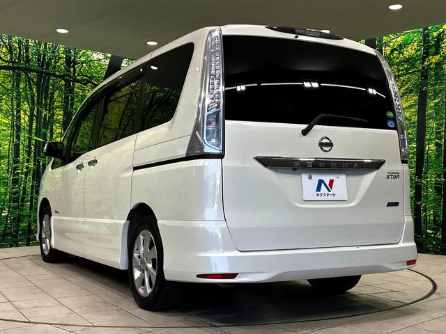 セレナ ハイウェイスター S-ハイブリッド Vセレクション 両側電動ドア 純正SDナビ 後席モニター 禁煙車 スマートキー LEDヘッド クルコン 純正16インチアルミ オートライト オートエアコン リアエアコン Bluetooth CD DVD再生 地デジ(28枚目)