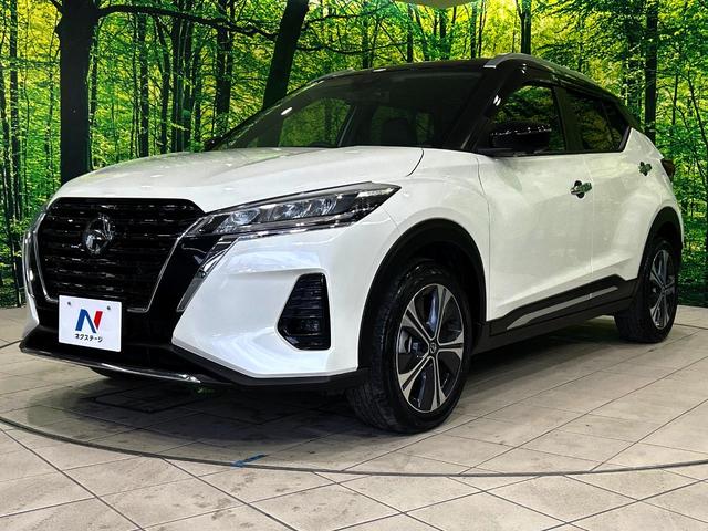 キックス Ｘ　プロパイロット　純正９インチナビ　全周囲カメラ　エマージェンシーブレーキ　デジタルインナーミラー　禁煙車　ＬＥＤヘッド　ルーフレール　ＥＴＣ　純正１７インチアルミ　オートハイビーム　オートライト（26枚目）