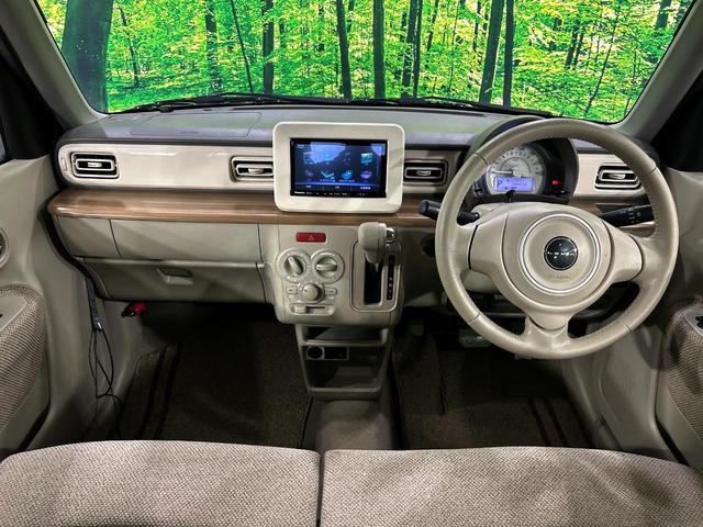 アルトラパン S 純正ナビ セーフティサポート シートヒーター 禁煙車 スマートキー HIDヘッド オートライト Bluetooth CD DVD再生 フルセグ(2枚目)