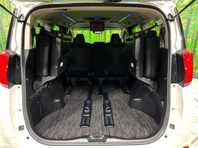 アルファード ２．５Ｓ　後席モニター　両側電動ドア　純正ＳＤナビ　バックカメラ　１００Ｖ電源　衝突被害軽減システム　禁煙車　ドラレコ　コーナーセンサー　スマートキー　ＬＥＤヘッド　ビルトインＥＴＣ　クルコン（11枚目）