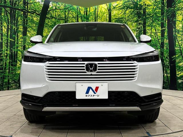 ヴェゼル e:HEV Z 登録済未使用車 全周囲カメラ 衝突被害軽減システム 電動リアゲート ハーフレザーシート 登録済未使用車 全周囲カメラ 衝突被害軽減システム 電動リアゲート ハーフレザーシート コーナーセンサー(14枚目)