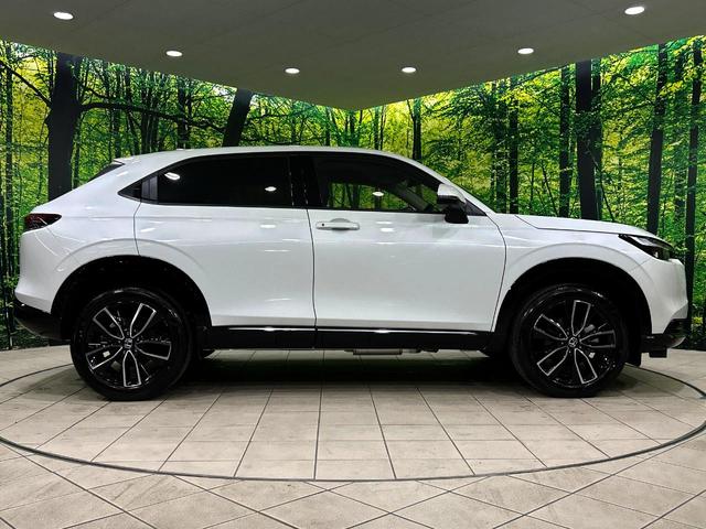 ヴェゼル e:HEV Z 登録済未使用車 全周囲カメラ 衝突被害軽減システム 電動リアゲート ハーフレザーシート 登録済未使用車 全周囲カメラ 衝突被害軽減システム 電動リアゲート ハーフレザーシート コーナーセンサー(24枚目)