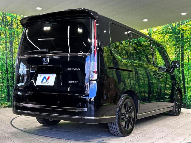 ステップワゴン e:HEVスパーダ 両側電動ドア SDナビ フロント・バックカメラ 衝突被害軽減システム 電動リアゲート レザーシート ドラレコ コーナーセンサー スマートキー LEDヘッド ビルトインETC 純正16インチアルミ(18枚目)