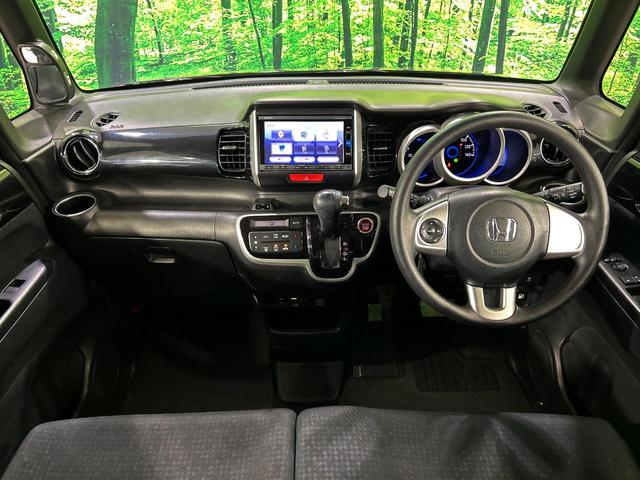 N-BOXカスタム G・Lパッケージ 電動スライドドア 純正SDナビ バックカメラ 禁煙車 スマートキー HIDヘッド ビルトインETC 純正14インチアルミ オートライト オートエアコン CD DVD再生 フルセグ(2枚目)