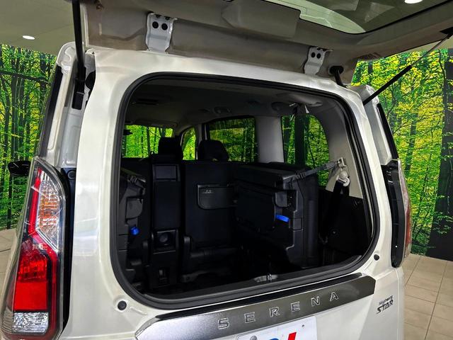 セレナ ハイウェイスター Vセレクション 純正9型ナビ アラウンドビューモニター 両側電動スライドドア 後席モニター エマージェンシーブレーキ 禁煙車 LEDヘッド ETC クルーズコントロール 純正16インチアルミ(31枚目)