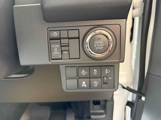 タント Ｘ　バックカメラ　両側スライド・片側電動　クリアランスソナー　衝突被害軽減システム　オートライト　ＬＥＤヘッドランプ　スマートキー　アイドリングストップ　電動格納ミラー　シートヒーター　ベンチシート（7枚目）