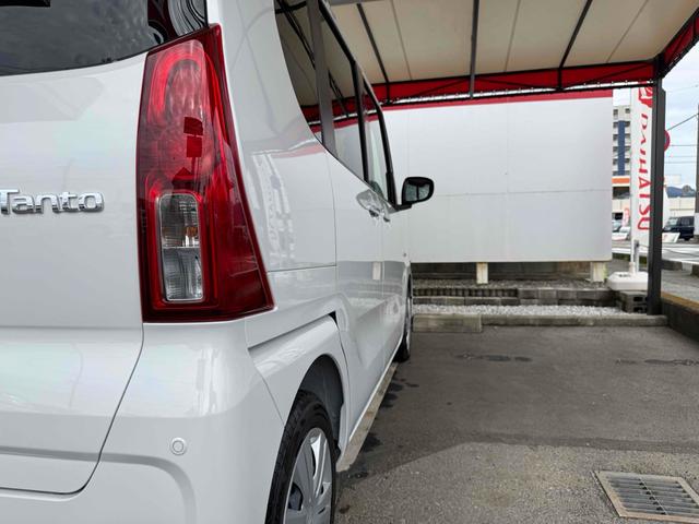 タント Ｘ　バックカメラ　両側スライド・片側電動　クリアランスソナー　衝突被害軽減システム　オートライト　ＬＥＤヘッドランプ　スマートキー　アイドリングストップ　電動格納ミラー　シートヒーター　ベンチシート（36枚目）