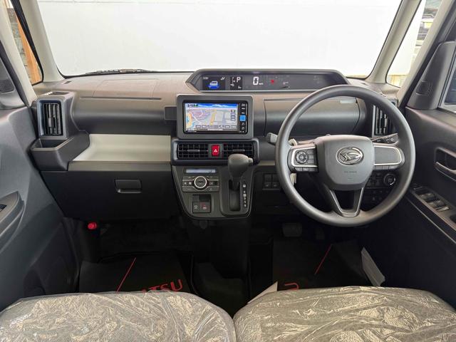 タント Ｘ　バックカメラ　両側電動スライドドア　ナビ　ＴＶ　クリアランスソナー　衝突被害軽減システム　オートライト　ＬＥＤヘッドランプ　スマートキー　アイドリングストップ　電動格納ミラー　シートヒーター（2枚目）