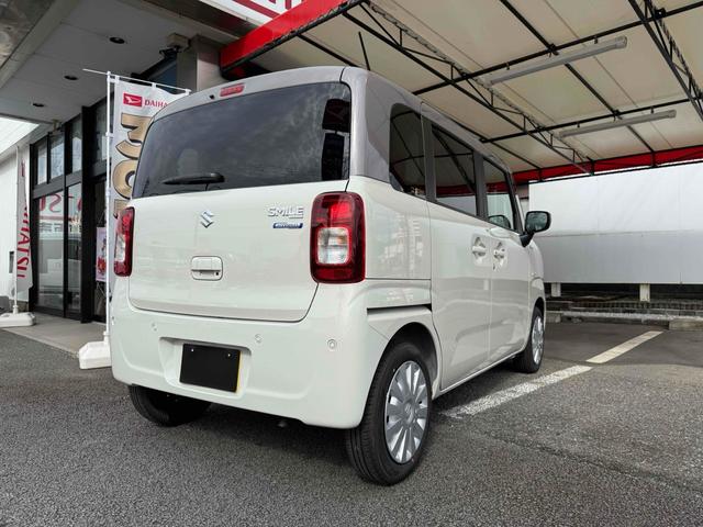 ワゴンRスマイル ハイブリッドS 両側スライド・片側電動 クリアランスソナー オートクルーズコントロール レーンアシスト 衝突被害軽減システム オートライト LEDヘッドランプ スマートキー アイドリングストップ 電動格納ミラー(16枚目)