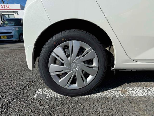 ミライース Ｘ　ＳＡＩＩＩ　クリアランスソナー　衝突被害軽減システム　オートマチックハイビーム　ＬＥＤヘッドランプ　キーレスエントリー　アイドリングストップ　電動格納ミラー　ＣＶＴ　盗難防止システム　ＡＢＳ　ＥＳＣ　ＣＤ（19枚目）