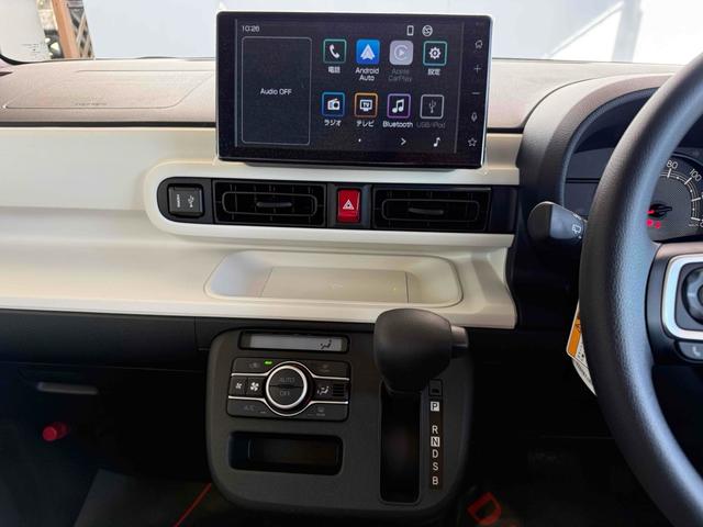 ムーヴキャンバス ストライプスＸ　９インチスマホ連携ディスプレイオーディオ　バックカメラ　両側電動スライドドア　ＴＶ　クリアランスソナー　衝突被害軽減システム　スマートキー　アイドリングストップ　電動格納ミラー　ベンチシート　ＣＶＴ　盗難防止システム　ＡＢＳ　ＥＳＣ　ＵＳＢ（4枚目）