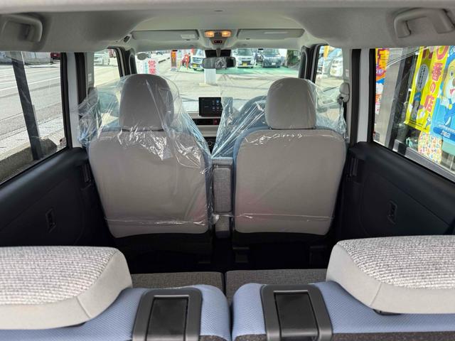 ムーヴキャンバス ストライプスＸ　９インチスマホ連携ディスプレイオーディオ　バックカメラ　両側電動スライドドア　ＴＶ　クリアランスソナー　衝突被害軽減システム　スマートキー　アイドリングストップ　電動格納ミラー　ベンチシート　ＣＶＴ　盗難防止システム　ＡＢＳ　ＥＳＣ　ＵＳＢ（39枚目）