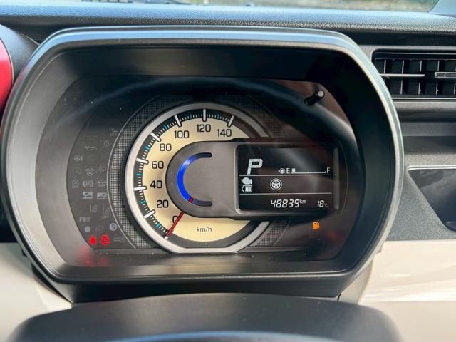 スペーシア ハイブリッドＸ　両側電動スライドドア　ナビＴＶ　バックカメラ　ドライブレコーダー　ＥＴＣ　クリアランスソナー　レーンアシスト　衝突被害軽減システム　リアサーキュレーター　シートヒーター　修復歴無　第三者機関検査済（50枚目）