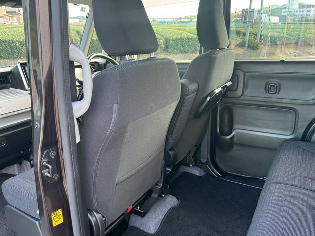 スペーシア ハイブリッドＸ　両側電動スライドドア　ナビＴＶ　バックカメラ　ドライブレコーダー　ＥＴＣ　クリアランスソナー　レーンアシスト　衝突被害軽減システム　リアサーキュレーター　シートヒーター　修復歴無　第三者機関検査済（59枚目）