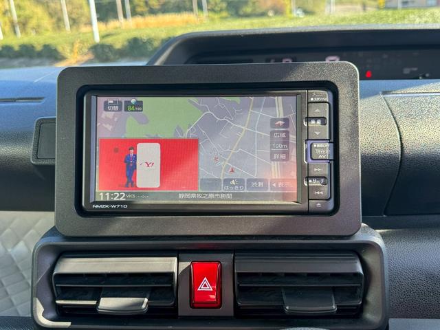 タント Ｘ　４ＷＤ　ＴＶナビ　バックカメラ　左側電動スライド　　シートヒーター　レーンアシスト　衝突被害軽減システム　ＬＥＤヘッドランプ　スマートキー　電動格納ミラー　　修復歴無　第三者機関検査済（9枚目）