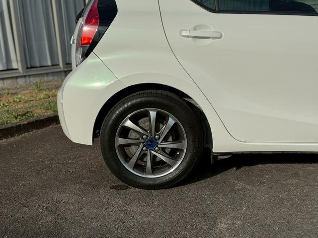 アクア S スマートエントリーナビレディパッケージ 純正ナビTV バックカメラ ドラレコ ETC クリアランスソナー レーンアシスト 衝突被害軽減システム アルミホイール オートマチックハイビーム スマートキー 修復歴無 第三者機関検査済(34枚目)