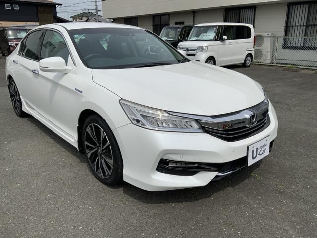 アコードハイブリッド ＥＸ　ＨｏｎｄａＳＥＮＳＩＮＧ１年保証純正ナビ　電動パワーシート　ＬＥＤヘッドライト　バックカメラ　スマキー　横滑り防止装置　クルーズコントロール　フルセグ　盗難防止システム　ＥＴＣ　記録簿　ＤＶＤ（48枚目）