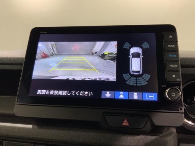 Ｎ－ＢＯＸカスタム ベースグレード　ＨＳＥＮＳＩＮＧ　新車保証試乗車　ワンオ－ナ－　ＵＳＢ接続　ＣＭＢＳ　禁煙　１オーナー　ベンチシート　オートエアコン　スマートキ　フルフラット　ＬＥＤ　盗難防止装置　クルコン　ＥＴＣ　バックカメラ（7枚目）