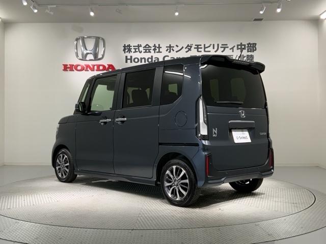 Ｎ－ＢＯＸカスタム ベースグレード　ＨＳＥＮＳＩＮＧ　新車保証試乗車　ワンオ－ナ－　ＵＳＢ接続　ＣＭＢＳ　禁煙　１オーナー　ベンチシート　オートエアコン　スマートキ　フルフラット　ＬＥＤ　盗難防止装置　クルコン　ＥＴＣ　バックカメラ（48枚目）