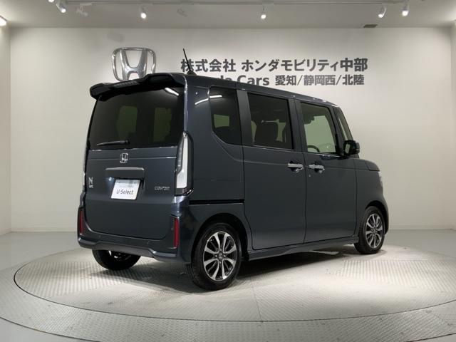 Ｎ－ＢＯＸカスタム ベースグレード　ＨＳＥＮＳＩＮＧ　新車保証試乗車　ワンオ－ナ－　ＵＳＢ接続　ＣＭＢＳ　禁煙　１オーナー　ベンチシート　オートエアコン　スマートキ　フルフラット　ＬＥＤ　盗難防止装置　クルコン　ＥＴＣ　バックカメラ（50枚目）