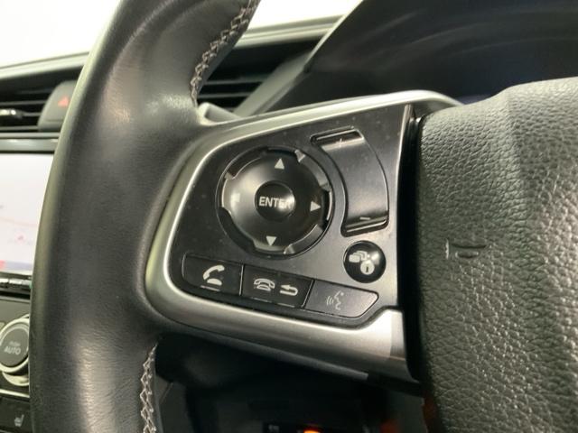 シビック セダン　ＨＳＥＮＳＩＮＧ　最長５年保証　ワンオ－ナ－　サイドエアバッグ　ワンオーナー車　ＤＶＤ視聴可能　横滑り防止装置　地デジＴＶ　リアカメラ　クルーズコントロール　スマキー　前席シートヒーター　ＡＢＳ（9枚目）