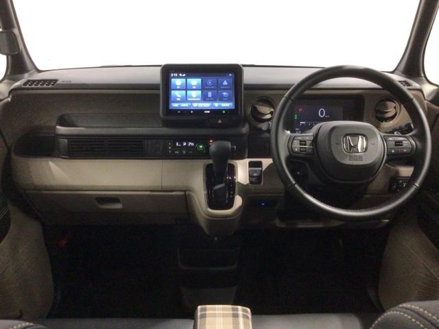 N-BOXジョイ ターボ H SENSING 2ト-ン 新車保証 試乗車 ワンオーナー Rカメラ BTオ-ディオ シートヒーター ETC LEDライト VSA 両側電動ドア クルコン スマートキー 盗難防止装置 整備記録簿(8枚目)