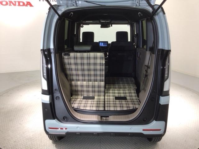N-BOXジョイ ターボ H SENSING 2ト-ン 新車保証 試乗車 ワンオーナー Rカメラ BTオ-ディオ シートヒーター ETC LEDライト VSA 両側電動ドア クルコン スマートキー 盗難防止装置 整備記録簿(38枚目)