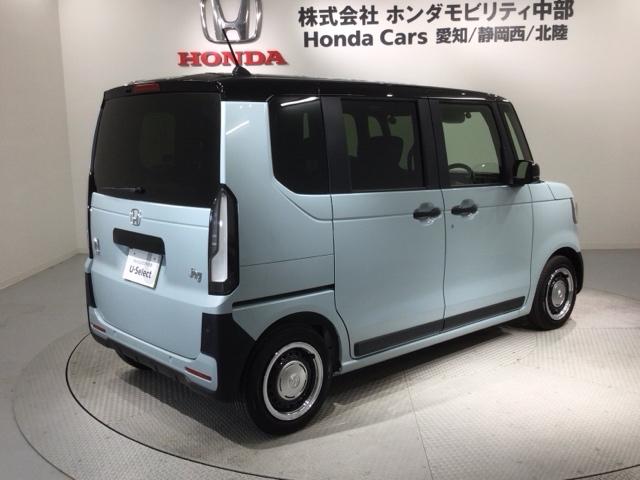 N-BOXジョイ ターボ H SENSING 2ト-ン 新車保証 試乗車 ワンオーナー Rカメラ BTオ-ディオ シートヒーター ETC LEDライト VSA 両側電動ドア クルコン スマートキー 盗難防止装置 整備記録簿(50枚目)
