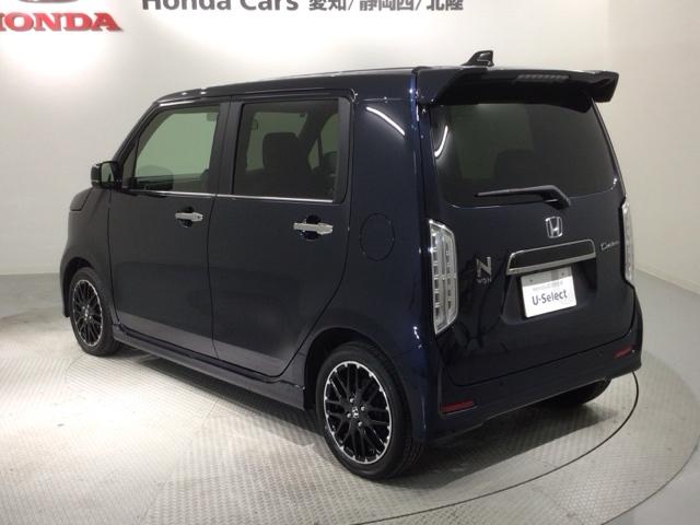 Ｎ－ＷＧＮカスタム Ｌ・ターボ　Ｈ　ＳＥＮＳＩＮＧ　新車保証　試乗車　ワンオ－ナ－　ナビＶＸＭ－２４５ＺＦＥｉ　Ｒカメラ　ＢＴオ－ディオ　シ－トヒ－タ－　ＥＴＣ　ＬＥＤライト　ＶＳＡ　クルコン　アルミ　スマ－トキ－　盗難防止装置（48枚目）