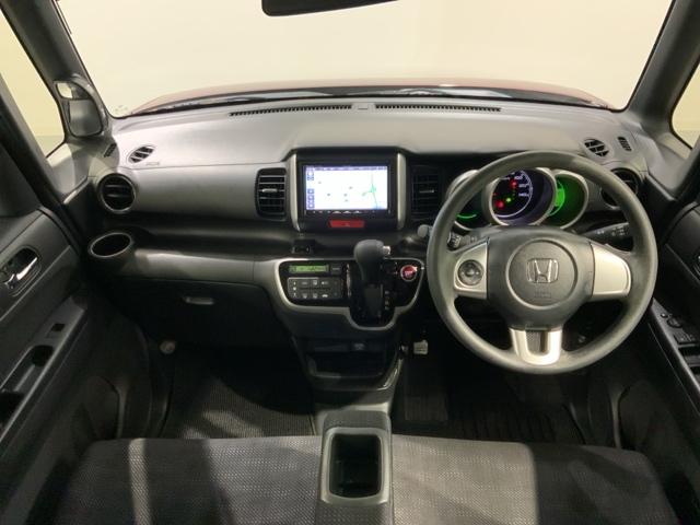 Ｎ－ＢＯＸ Ｇ・Ｌパッケージ　あんしんＰＫＧ　１年保証　ワンオーナー　ナビ　ＴＶ　Ｒカメラ　ＣＤ録音　ＤＶＤ　ドラレコ　ＶＳＡ　両側電動ドア　スマートキー　盗難防止装置　整備記録簿　ＡＡＣ　Ｗエアバッグ　ドアバイザー　ベンチシート（8枚目）