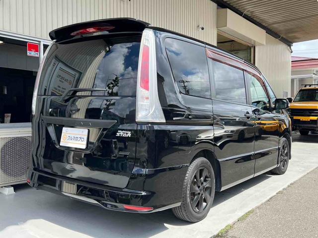セレナ ハイウェイスター　アルパイン８インチナビ　アルパイン後席モニター　ブラックアウトカスタム　両側電動スライドドア　フルセグＴＶ　ＥＴＣ　ドライブレコーダー　クルーズコントロール　アイドリングストップ　オートライト（33枚目）