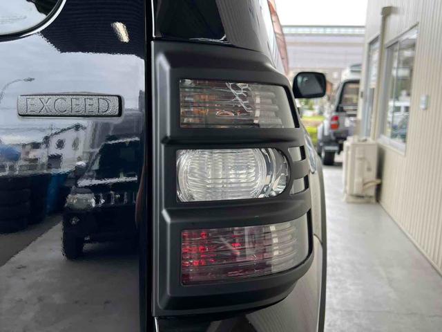 パジェロ ロング　エクシード　４ＷＤ　２インチリフトアップ　ＢＦグッドリッチタイヤ　ＮＩＴＲＯ　ＰＯＷＥＲ１７インチＡＷ　ブラックアウト　インナーブラック　Ｒスポイラー　テールランプカバー　ナビ　Ｂカメラ　ＥＴＣ　クルコン（53枚目）