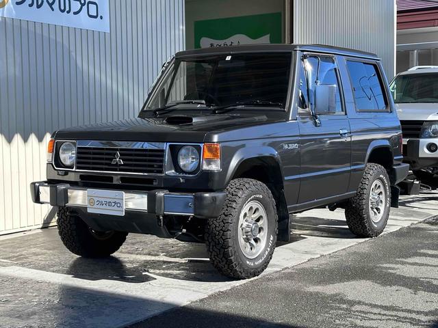パジェロ XL 後期 ディーゼルターボ フロア5速MT BFグッドリッチタイヤ25年製造 ショート&ナローボディ 純正15インチAW メッキバンパー LEDヘッドライト PS AC PW 三角窓 コーティング施工済(12枚目)