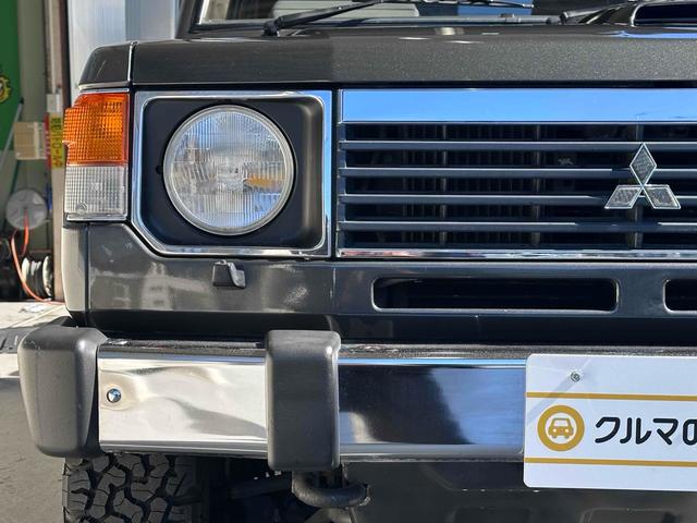 パジェロ XL 後期 ディーゼルターボ フロア5速MT BFグッドリッチタイヤ25年製造 ショート&ナローボディ 純正15インチAW メッキバンパー LEDヘッドライト PS AC PW 三角窓 コーティング施工済(52枚目)