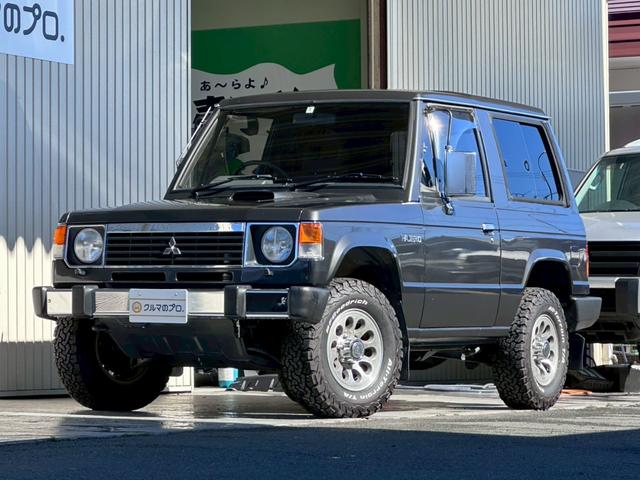 パジェロ XL 後期 ディーゼルターボ フロア5速MT BFグッドリッチタイヤ25年製造 ショート&ナローボディ 純正15インチAW メッキバンパー LEDヘッドライト PS AC PW 三角窓 コーティング施工済(59枚目)