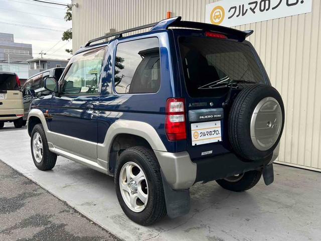 パジェロミニ XR 4WD フロア5速MT ルーフレール リアスポイラー フロントフォグランプ キーレスエントリー ミラー型ドライブレコーダー バックカメラ 電動格納ミラー 純正アルミホイール 衝突安全ボディ(30枚目)