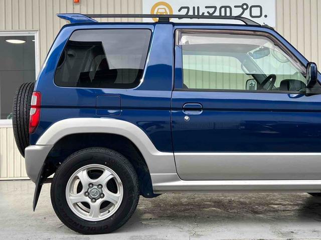 パジェロミニ XR 4WD フロア5速MT ルーフレール リアスポイラー フロントフォグランプ キーレスエントリー ミラー型ドライブレコーダー バックカメラ 電動格納ミラー 純正アルミホイール 衝突安全ボディ(42枚目)