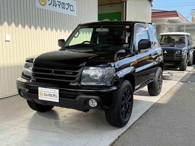 パジェロイオ ＺＲ　ブラックアウト　インナーブラック　車検Ｒ９年１０月　リアスポイラー　背面タイヤ　ＭＧ１５インチブラックＡＷ　ケンウッドオーディオ　ＡＵＸ　ＵＳＢ　オートエアコン　フロントフォグライト（23枚目）