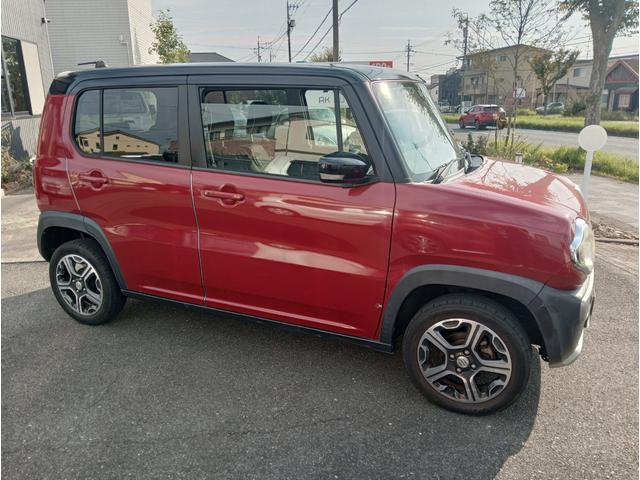 ハスラー Ｘターボ　保証付き／純正ＴＶナビ／バックカメラ／オートエアコン／ベンチシート／純正アルミホイール／ＨＩＤヘッドライト／ステアリングリモコン／（4枚目）