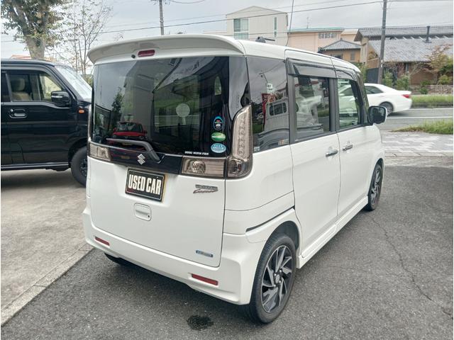 スペーシアカスタム XSターボ 保証付き/純正TVナビ/バックカメラ/ターボ車/プッシュスタート/インテリキー/ステアリングリモコンスイッチ/HIDヘッドライト/(6枚目)