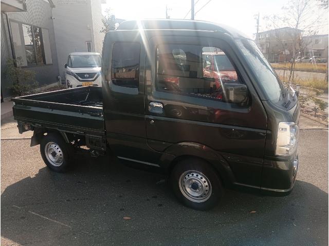 スーパーキャリイ X ユーザー買取 軽トラック AT 衝突被害軽減システム クリアランスソナー レーンアシスト アイドリングストップ 電動格納ミラー ESC エアコン パワーウィンドウ 運転席エアバッグ 助手席エアバッグ(4枚目)