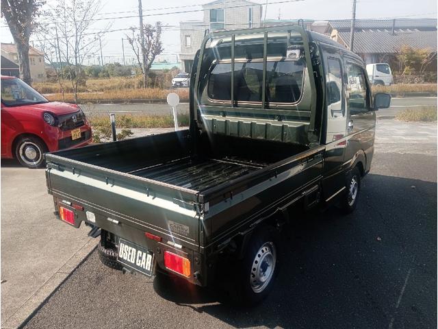 スーパーキャリイ X ユーザー買取 軽トラック AT 衝突被害軽減システム クリアランスソナー レーンアシスト アイドリングストップ 電動格納ミラー ESC エアコン パワーウィンドウ 運転席エアバッグ 助手席エアバッグ(7枚目)